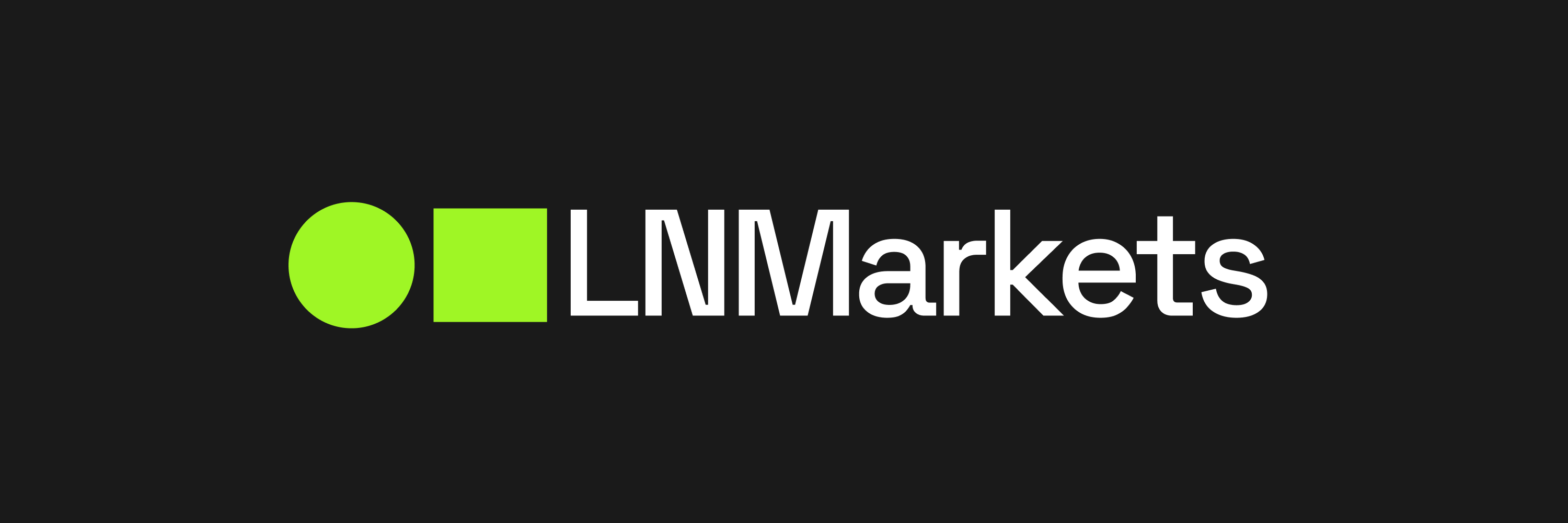 A new look for LN Markets